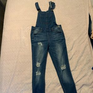 Denim Overalls
